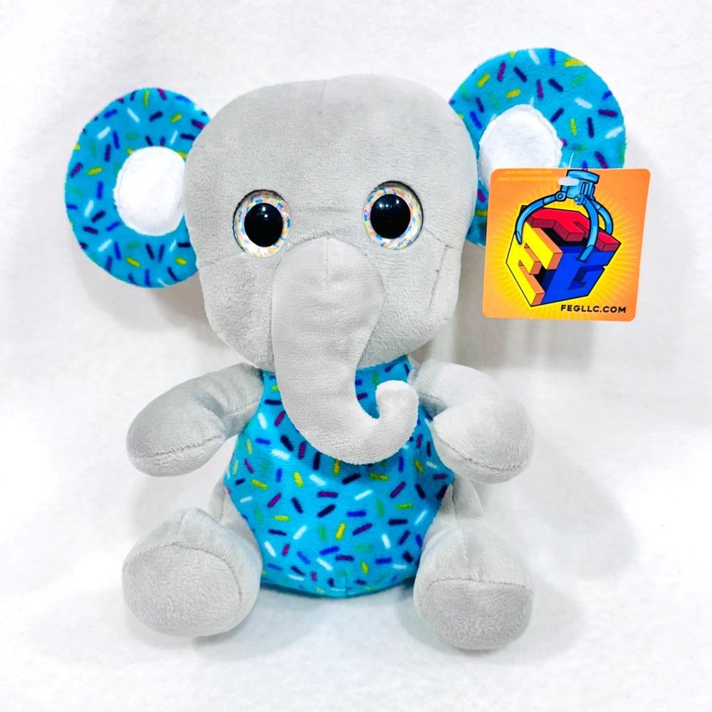 Elephant Plush/Stuffed Animal by Ideal Toys for FEG - NWT